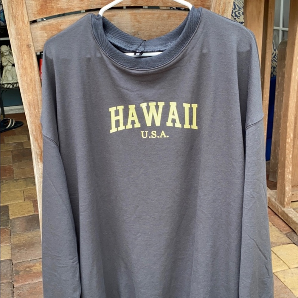 Slate Grey Hawaii Sweatshirt